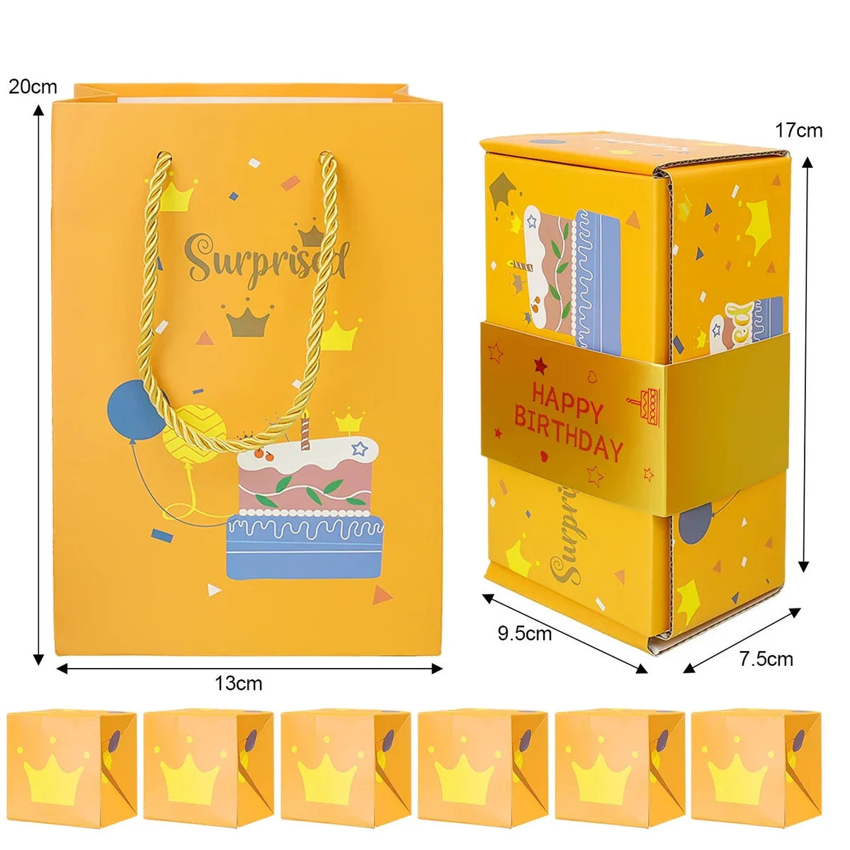A Folding Bounce Gifts Box with butterfly