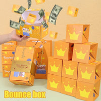 A Folding Bounce Gifts Box with butterfly