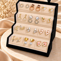 12 Pairs Premium Western Earrings Gift Box