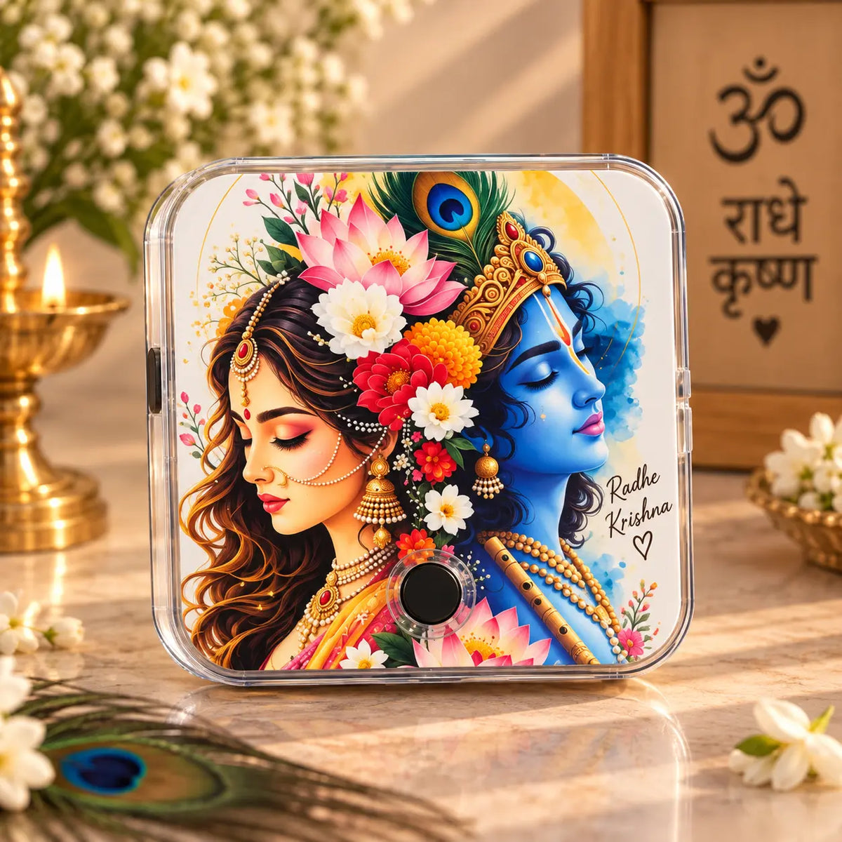 Devotional Music Fridge Magnet