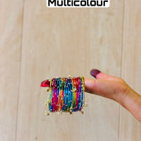 12 Bangles Set With Ghungroo Bangles