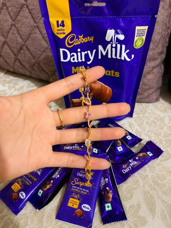 Set of 3 Viral Jewellery + Cadbury Mini Treats