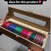 72 Bangles Set with Name Box 🩷