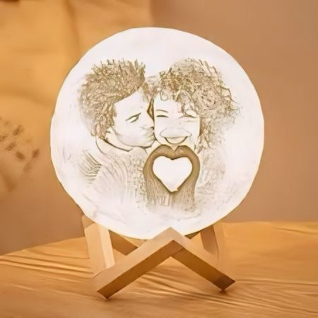 3d Moon Lamp Gift with Photo