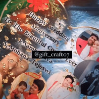 Customized Heart Shaped Love Photo Frame
