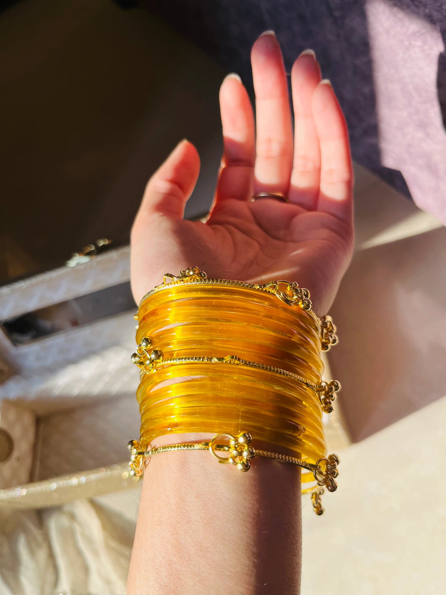 Jelly Bangles With Kashmiri🪼🩷🩵