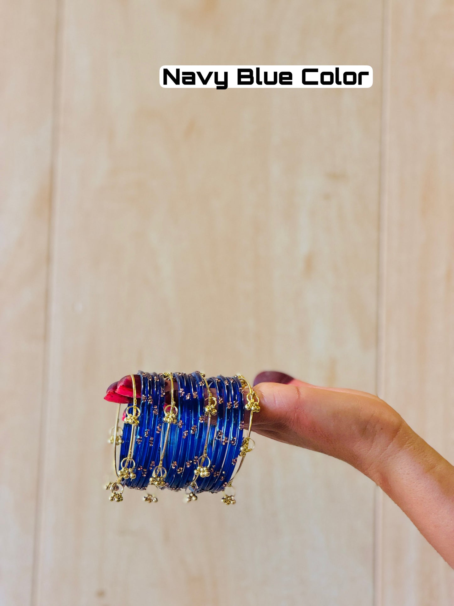 12 Bangles Set With Ghungroo Bangles