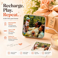 Personalized Music Fridge Magnet with Photo