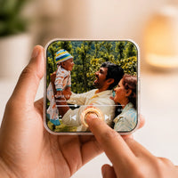 Personalized Music Fridge Magnet with Photo