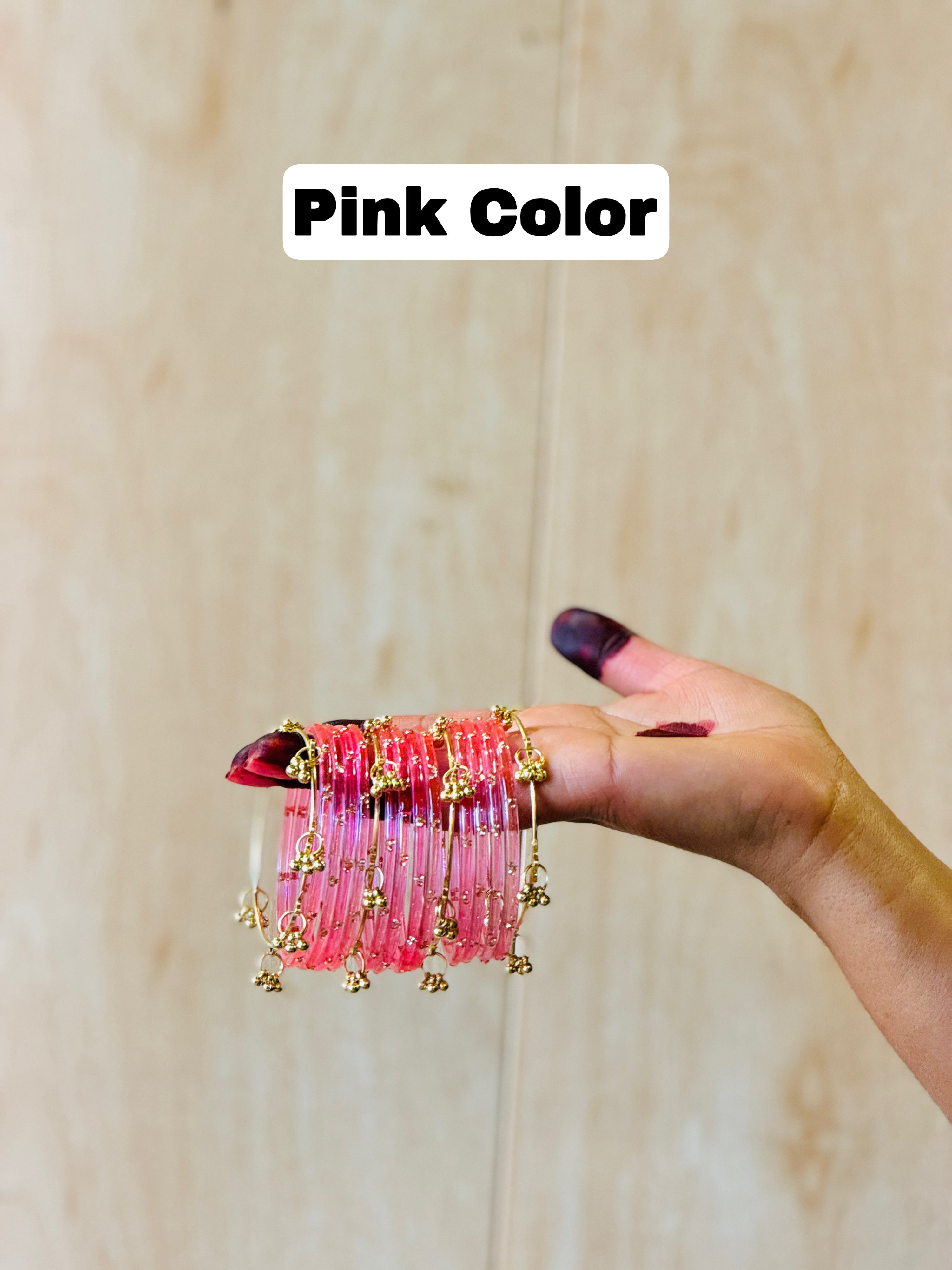 12 Bangles Set With Ghungroo Bangles