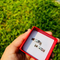 Personalised Couple Heart RIng