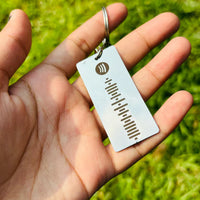 Spotify Drive Safe Keychain